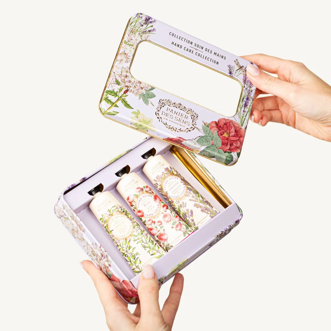 Coffret Crèmes Mains aux huiles essentielles - Lavande, Rose, Verveine (3x30ML) - Image 3