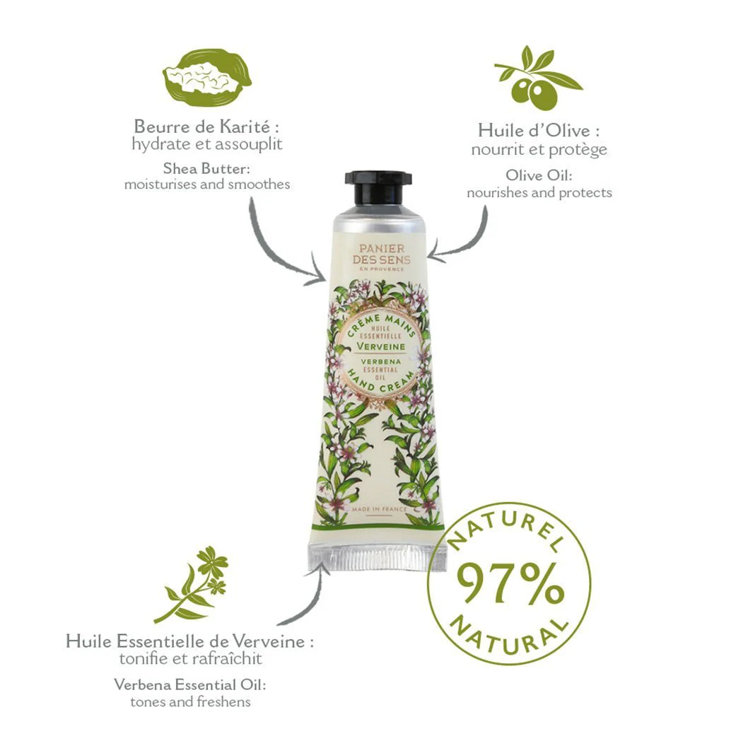 Coffret Crèmes Mains aux huiles essentielles - Lavande, Rose, Verveine (3x30ML) - Image 7