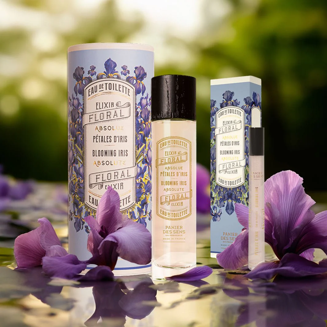 Duo Eau de toilette 50ml et Roll-on 10ml - Pétales d'Iris - Image 2