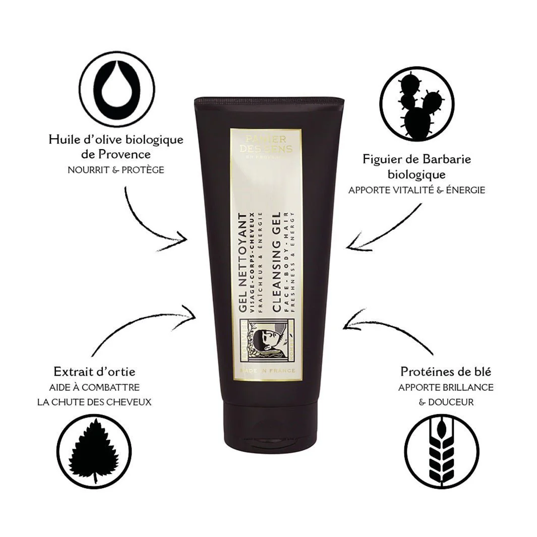 Gel nettoyant corps, visage et cheveux - Hydratation et Énergie - Image 3