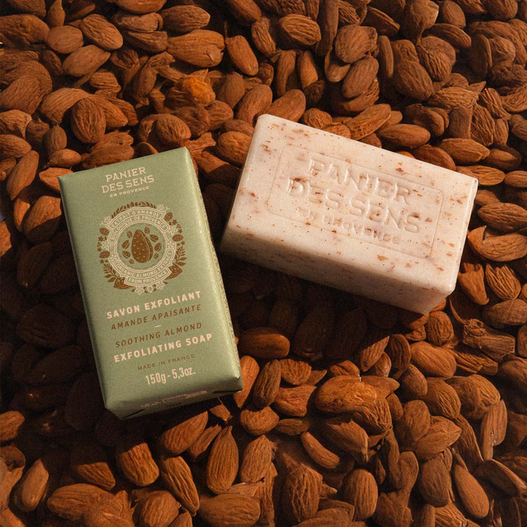Savon solide exfoliant - Amande Apaisante 150g - Image 4