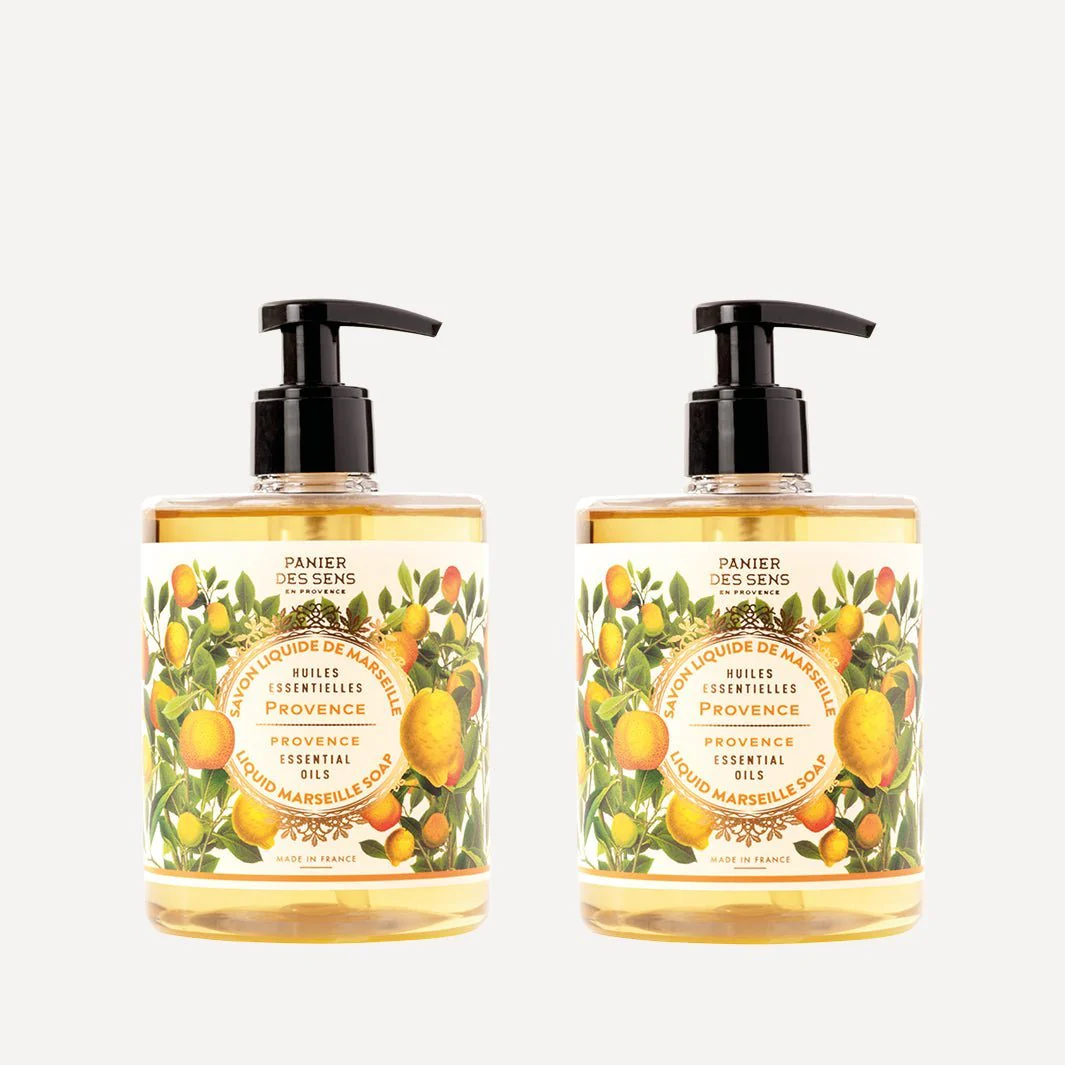 Pack de 2 savons de Marseille liquides | Huile Essentielle de Provence 2 x 500ml