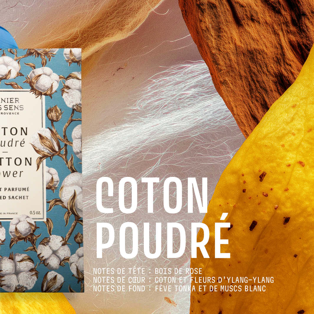 Sachet parfumé 15g Coton poudré - Image 3