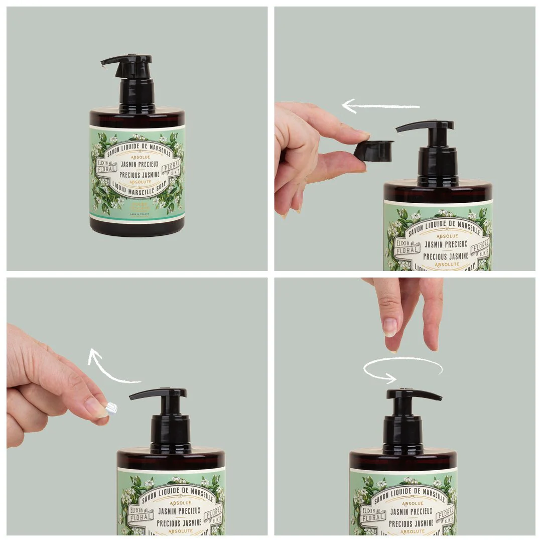 Savon de Marseille liquide - Pétales d'Iris 500ml - Image 4