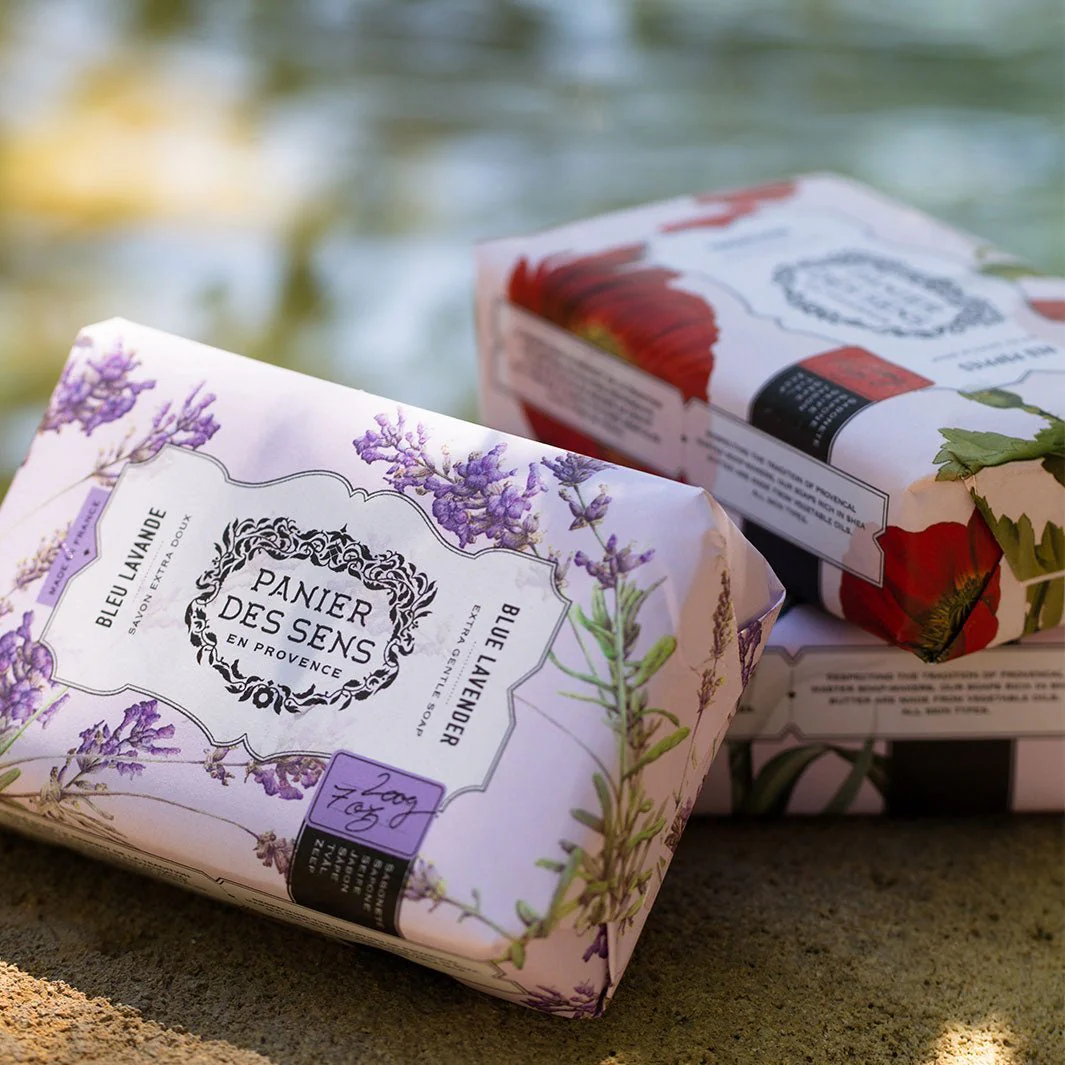 Savon solide parfumé extra-doux - Bleu Lavande 200g - Image 4