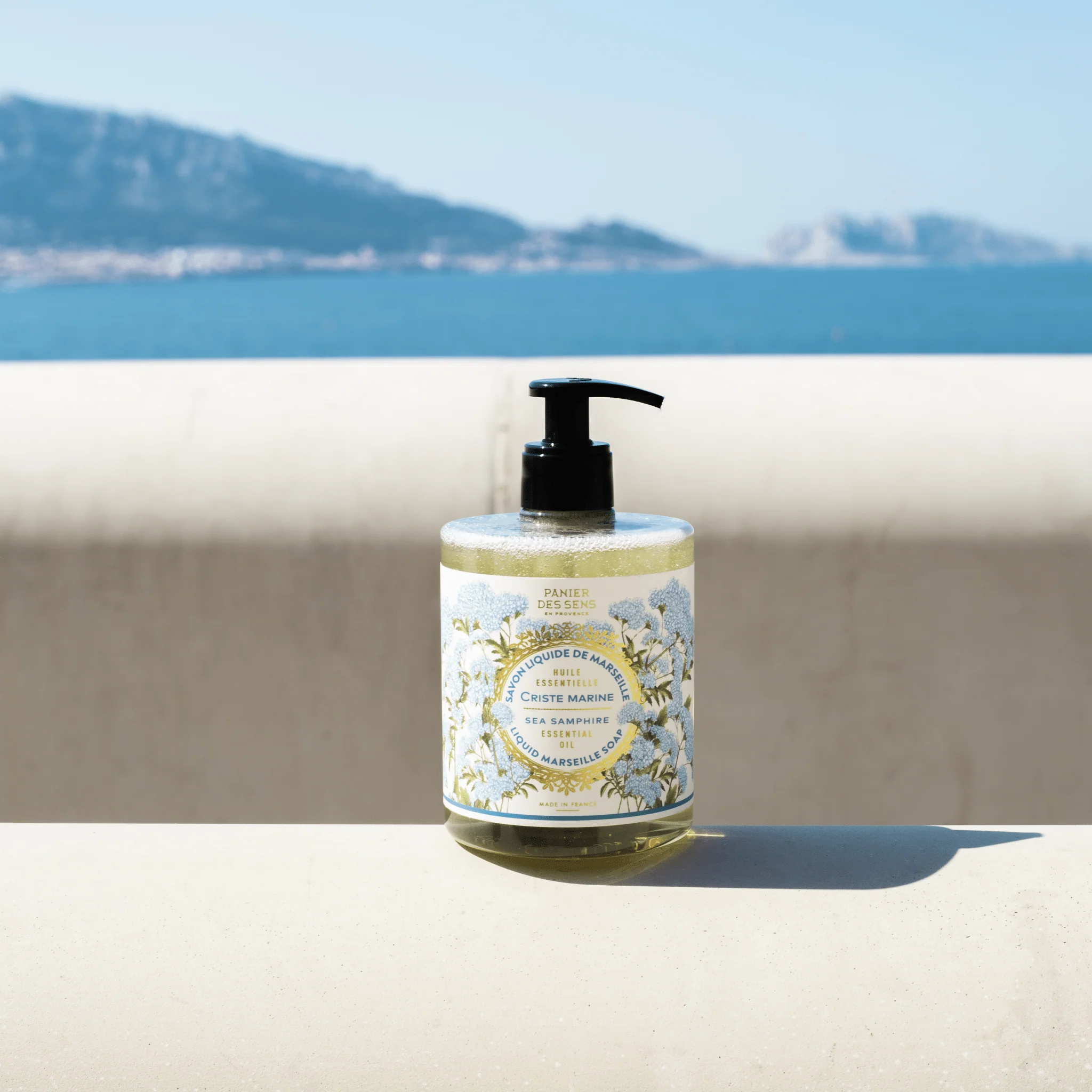 Savon de Marseille liquide - Huile Essentielle de Criste Marine 500ml - Image 4