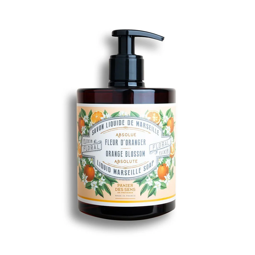 Savon de Marseille liquide | Fleur d’Oranger 500ml - Image 4