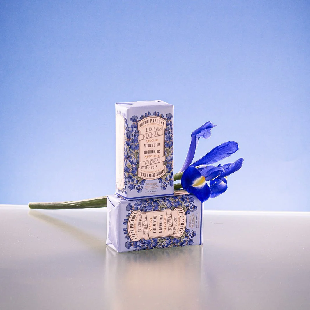 Savon solide parfumé - Pétales d'Iris 150g - Image 2